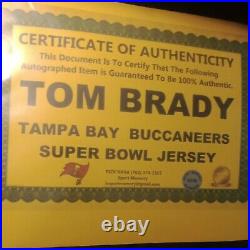 Tom Brady Super Bowl Signed Autographed Tampa Bay Buccaneers Jersey with COA