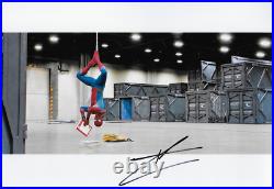 Tom Holland Actor Spiderman Signed Photograph 3 With Proof & COA