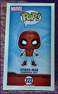 Tom Holland Signed Spiderman Homecoming Funko Pop #222 Photo with COA