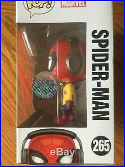 Tom Holland Spiderman Signed Funko Pop With Coa