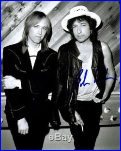 Tom Petty and Bob Dylan 8x10 signed Photo autographed with COA