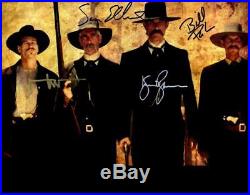 Tombstone Cast Val Kilmer +3 11x14 Autographed Photo Picture signed Pic with COA