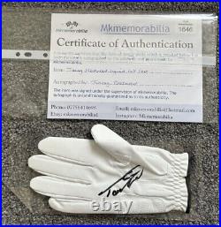 Tommy Fleetwood Hand Signed Srixon Golf Glove with COA