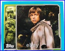 Topps Star Wars Card with Mark Hamill Signature Luke Skywalker COA Excellent