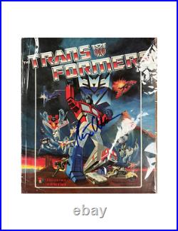 Tranformers Vintage Comic Signed by Peter Cullen 100% Authentic With COA