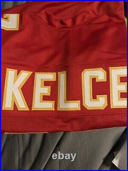 Travis Kelce Autographed Custom KC Chiefs Jersey With Beckett COA