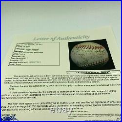 Ty Cobb Single Signed Autographed Baseball With JSA COA
