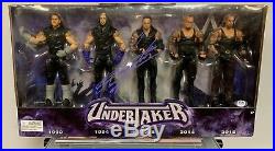 Undertaker Autographed Figure Thank You Taker With COA
