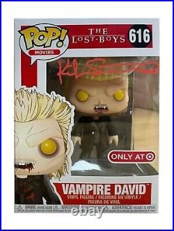 Vampire David Lost Boys Funko Pop Signed by Kiefer Sutherland 100% With COA