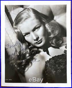 Veronica Lake 1940s Authentic Autograph PSA/DNA Certified with COA