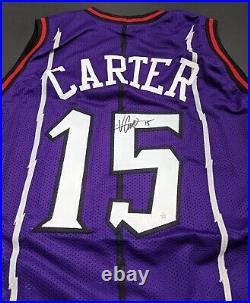 Vince Carter Toronto Raptors Signed Autographed Jersey with COA