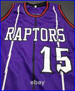 Vince Carter Toronto Raptors Signed Autographed Jersey with COA