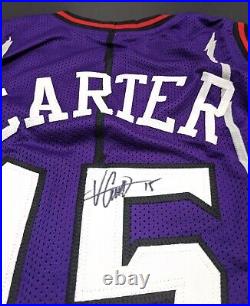 Vince Carter Toronto Raptors Signed Autographed Jersey with COA