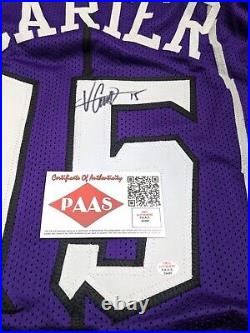 Vince Carter Toronto Raptors Signed Autographed Jersey with COA