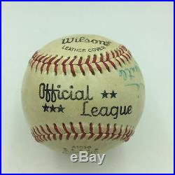 Vintage 1960's Mickey Mantle Single Signed Autographed Baseball With JSA COA