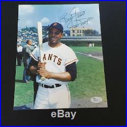 Vintage 1970's Willie Mays Signed Autographed 8x10 Photo With JSA COA