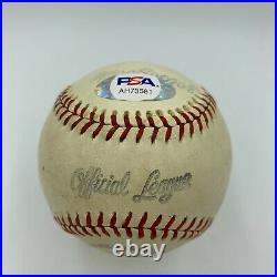Vintage 1970's Willie Mays Signed Autographed Baseball With PSA DNA COA