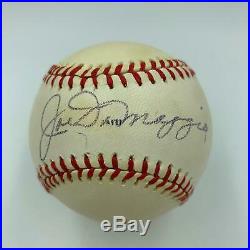 Vintage Joe Dimaggio Signed Autographed Baseball With JSA COA New York Yankees