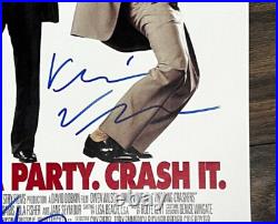 WEDDING CRASHERS MOVIE POSTER 11x17 SIGNED & AUTHENTICATED with COA