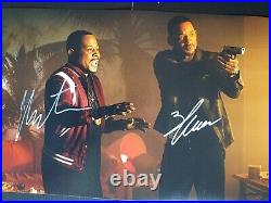 WILL SMITH and MARTIN LAWRENCE IN BAD BOYS Genuine signed 12x8 with coa