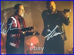 WILL SMITH and MARTIN LAWRENCE IN BAD BOYS Genuine signed 12x8 with coa