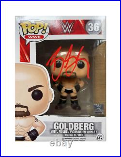 WWE Funko Pop #36 Signed by Goldberg 100% Authentic With COA