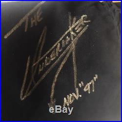 WWE The Undertaker Autographed Signed Ring Worn Gear # 1 With Photo Proof & COA