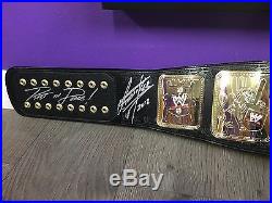 WWE The Undertaker Signed Autographed Attitude Era Championship Belt With COA