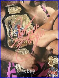 WWF WWE PSA Steiner Bros 11 x 14 Signed Autograph Wrestling Signature with COA