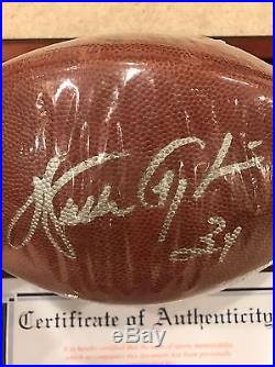 Walter Payton Sweetness Signed Autographed Wilson NFL Football With Case withCOA