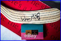 Wayne Gretzky Autographed Hockey Stick with COA UPPER DECK