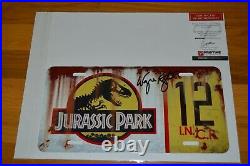 Wayne Knight Autographed Jurassic Park Jeep License Plate with Pristine COA