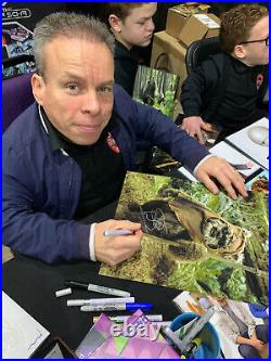 Wicket 12x16 Print Signed by Warwick Davis 100% Authentic With COA