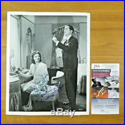 William Powell Myrna Loy Signed 8x10 Thin Man Photo with JSA COA