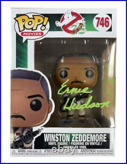 Winston Ghostbusters Funko Pop Signed by Ernie Hudson 100% Authentic With COA