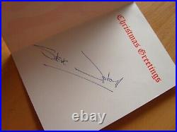 Wishbone Ash Signed Single & Signed Rare Xmas Card With Coa