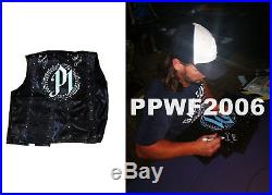 Wwe Aj Styles Hand Signed Autographed P1 Blue Vest With Picture Proof And Coa