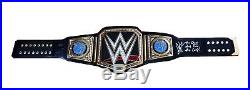 Wwe Aj Styles Hand Signed Inscribed World Belt With Plates Picture Proof & Coa