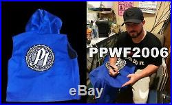 Wwe Aj Styles Ring Worn Hand Signed Survivor Series Blue Vest With Proof And Coa