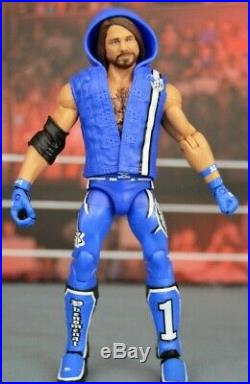 Wwe Aj Styles Ring Worn Hand Signed Survivor Series Blue Vest With Proof And Coa