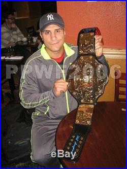 Wwe Alberto Del Rio Adult World Belt Hand Signed With Proof And Coa