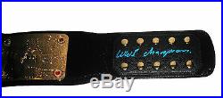 Wwe Alberto Del Rio Adult World Belt Hand Signed With Proof And Coa
