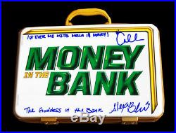 Wwe Alexa Bliss And Carmella Hand Signed Mitb Briefcase With Proof And Coa 1/1