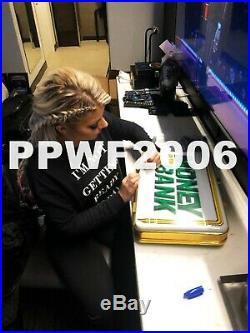 Wwe Alexa Bliss And Carmella Hand Signed Mitb Briefcase With Proof And Coa 1/1