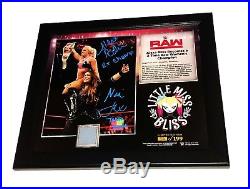 Wwe Alexa Bliss And Nia Jax Hand Signed Autographed Plaque With Pic Proof Coa