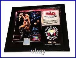 Wwe Alexa Bliss And Nia Jax Hand Signed Autographed Plaque With Proof And Coa