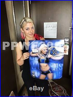 Wwe Alexa Bliss Hand Signed Autographed 16x20 Photo With Exact Pic Proof Coa 3