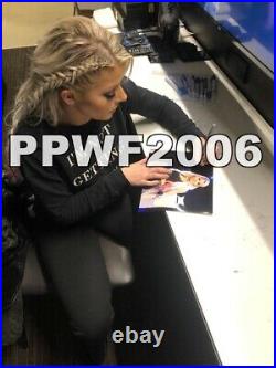 Wwe Alexa Bliss Hand Signed Autographed 8x10 Photo With Proof And Psa Dna Coa 18