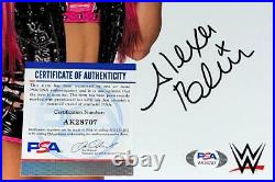 Wwe Alexa Bliss Hand Signed Autographed 8x10 Promo Photo With Psa Dna Coa Rare