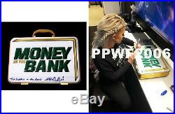 Wwe Alexa Bliss Hand Signed Inscribed Mitb Autographed Briefcase With Proof Coa
